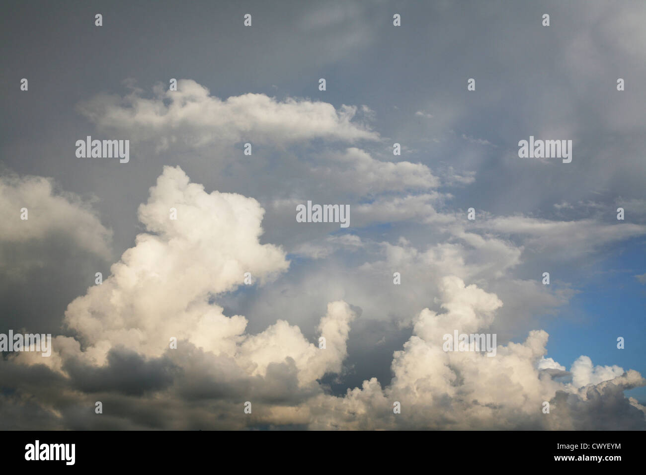 Nuvole nel cielo Foto Stock