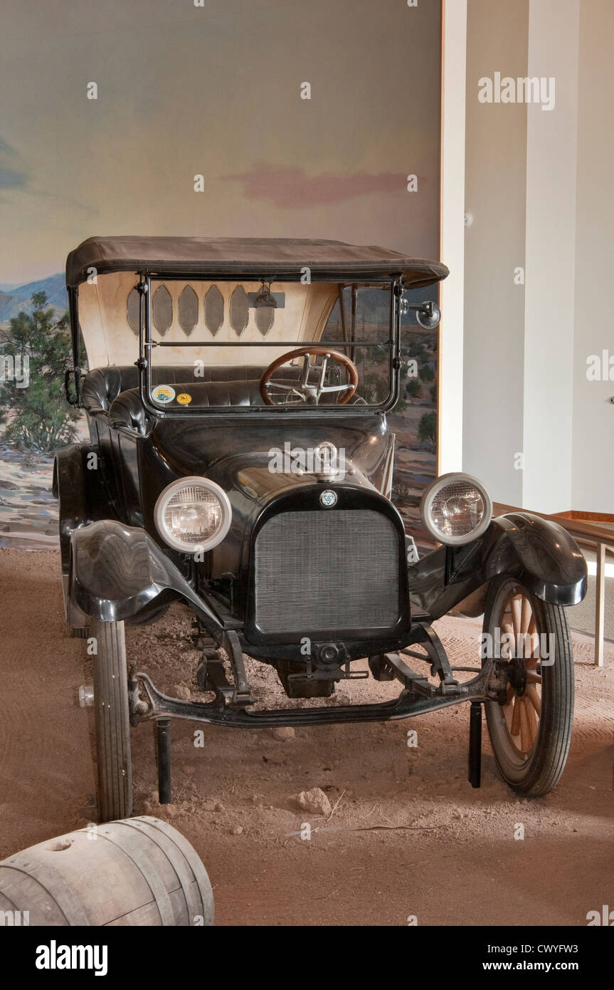 1916 Dodge Touring Car, Gen. Pershing "punitivo" mostra il display al Pancho Villa Parco dello Stato in Columbus, Nuovo Messico, STATI UNITI D'AMERICA Foto Stock