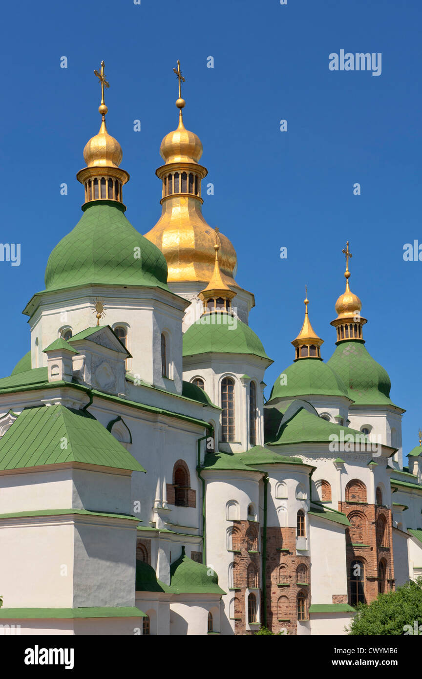 St Sophia cattedrale, Kiev, Ucraina, Europa Foto Stock