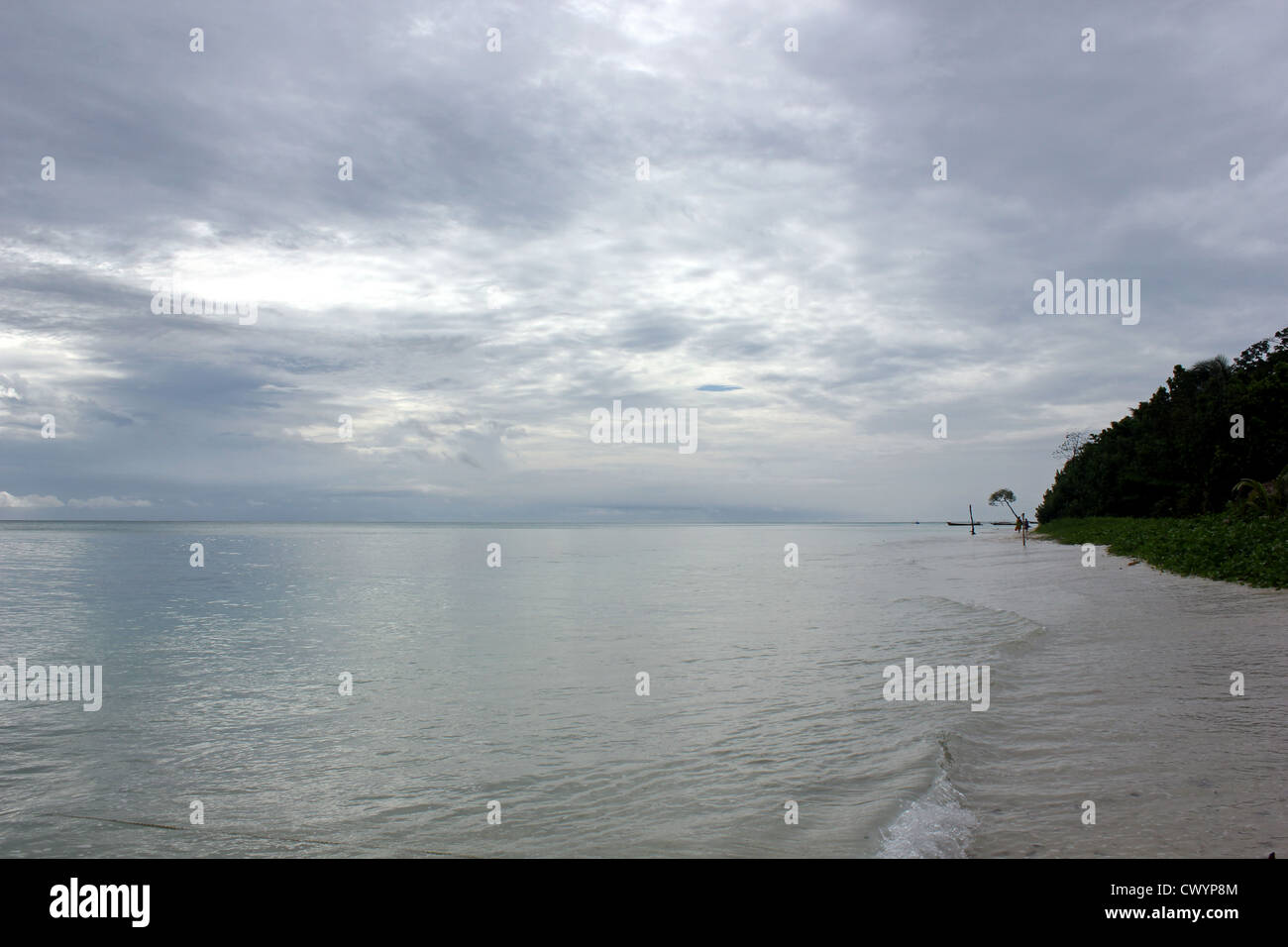 Spiaggia di Vijayanagar; havelock island Foto Stock