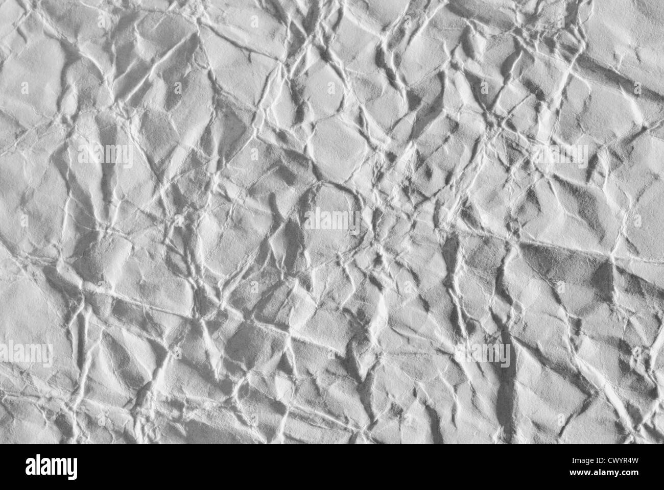 Sfondo della carta sgualcita texture Foto Stock