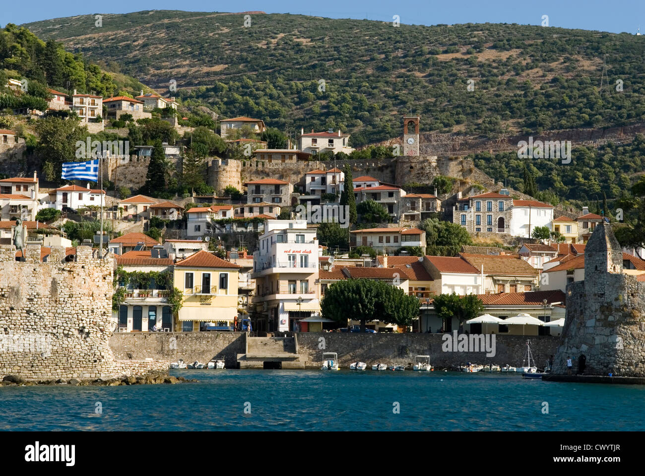 Naupactus, Golfo di Corinto, Grecia Foto Stock