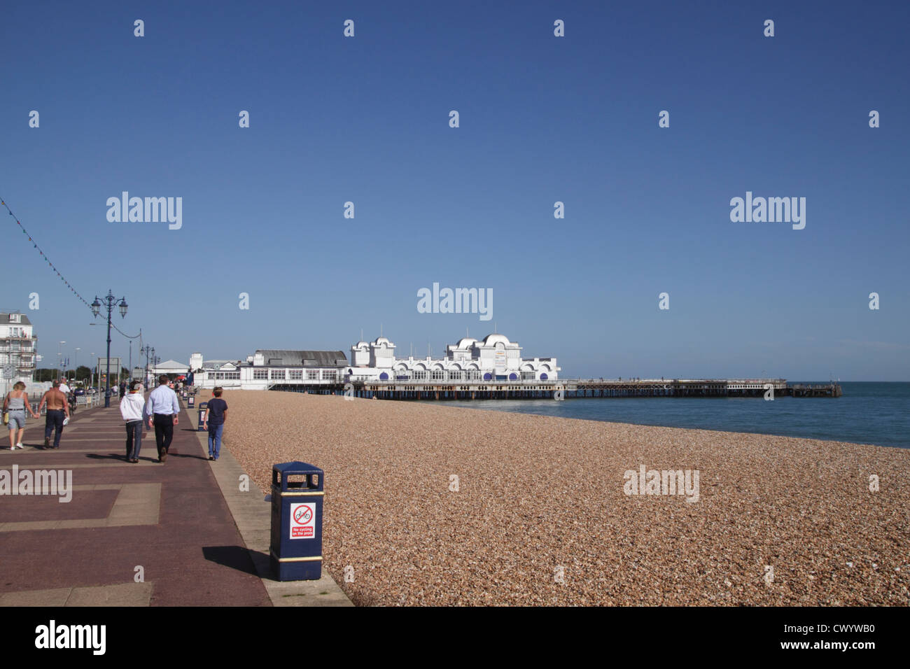 South Parade Pier Southsea Portsmouth Hampshire Foto Stock