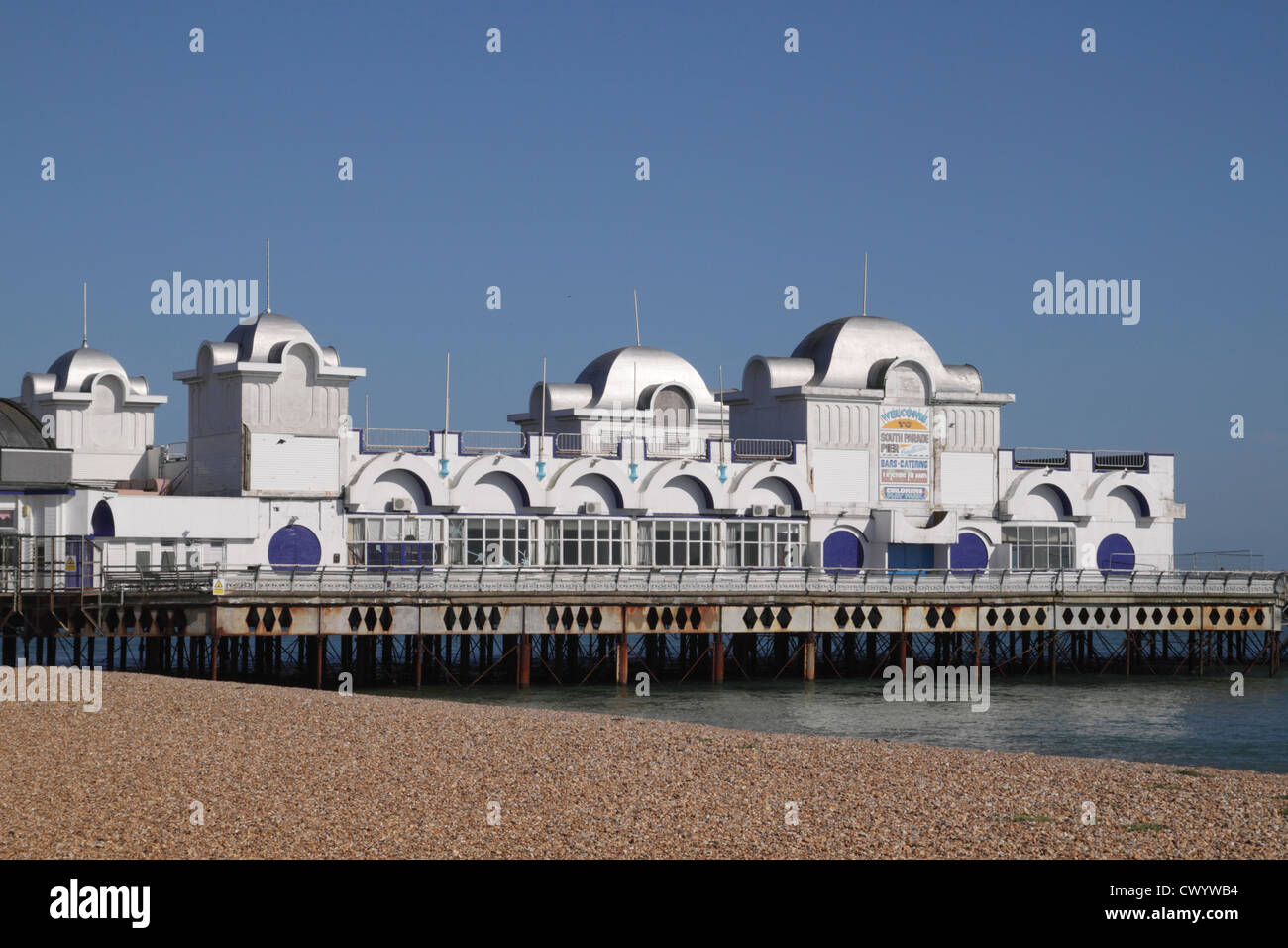 South Parade Pier Southsea Portsmouth Hampshire Foto Stock