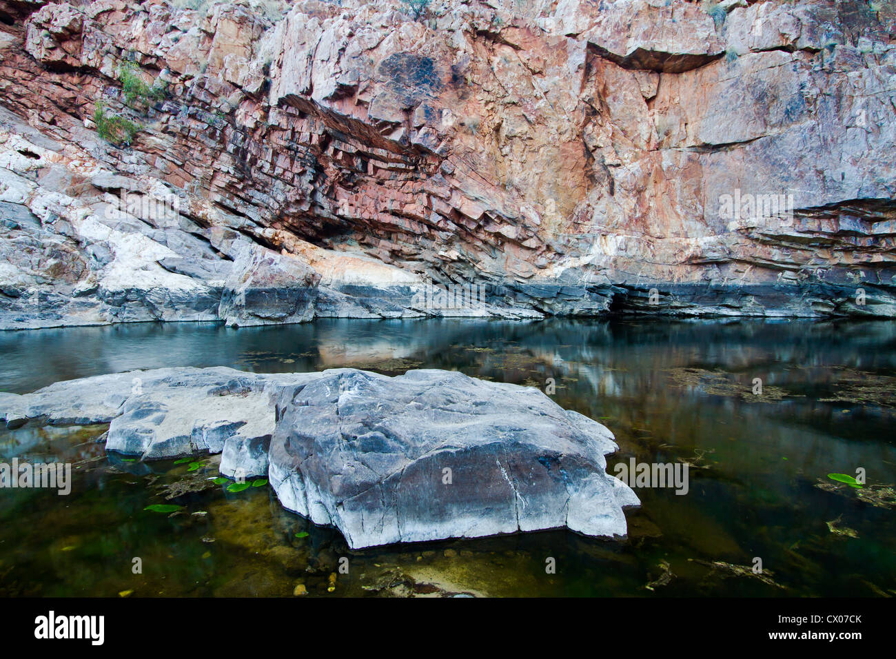 Ormiston Gorge, West Macdonell Ranges, NT, Australia. Foto Stock