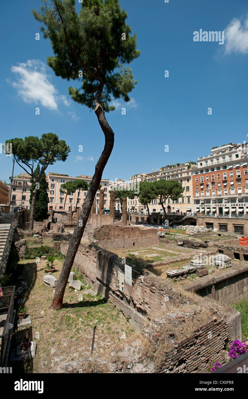 Area Sacra di Largo Argentina Roma Italia Foto Stock
