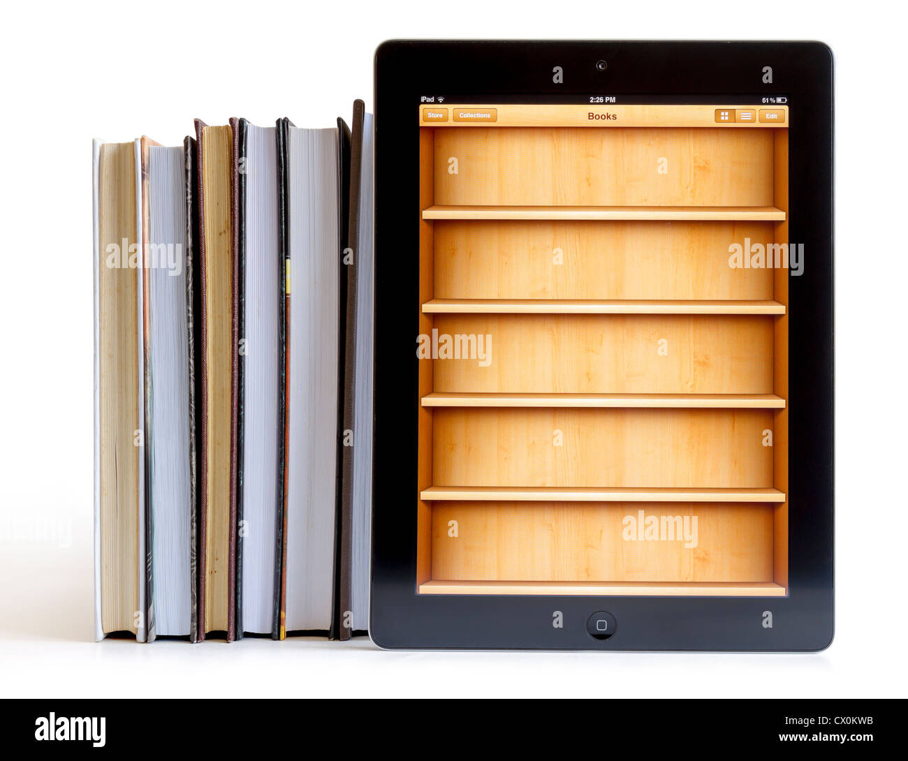 Apps su iPad 3 Foto Stock