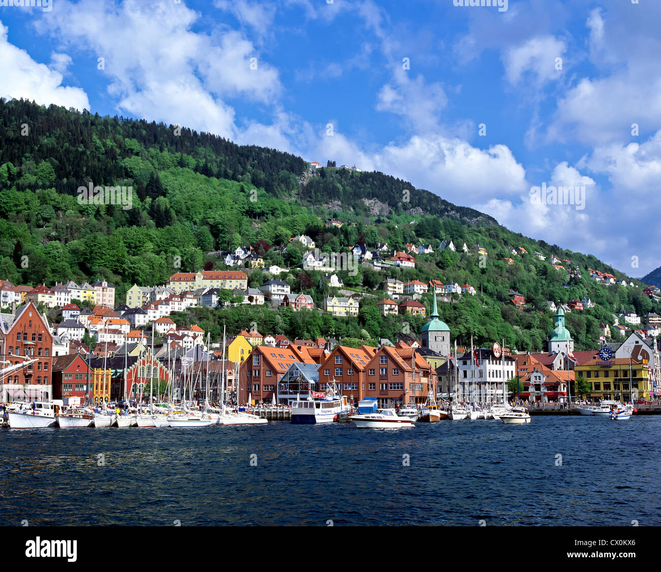 8176. Bergen, Norvegia, Europa Foto Stock