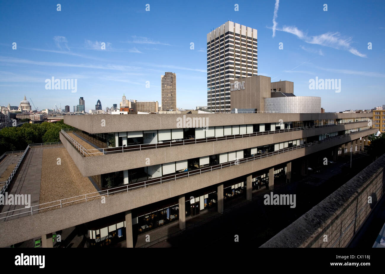 IBM building, South Bank di Londra Foto Stock