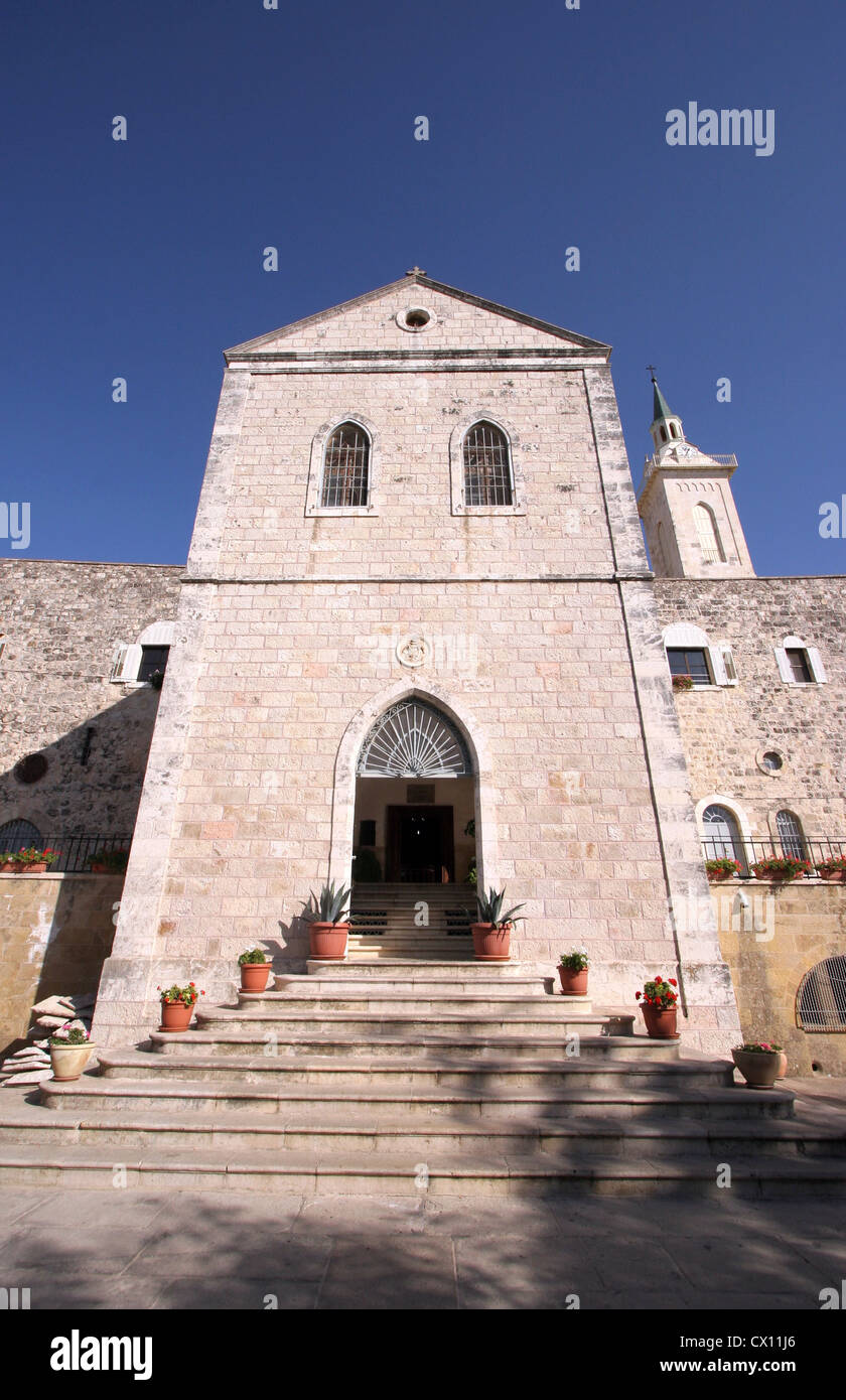 Chiesa di San Giovanni Battista, Ein Karem, Gerusalemme Foto Stock