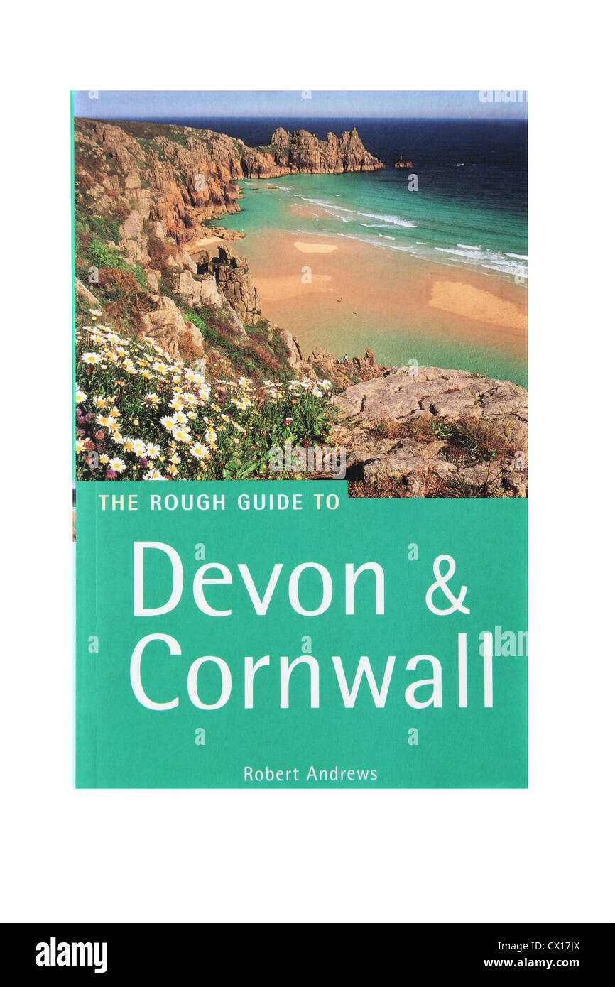La Rough Guide di Devon e Cornwall una guida di viaggio. Foto Stock