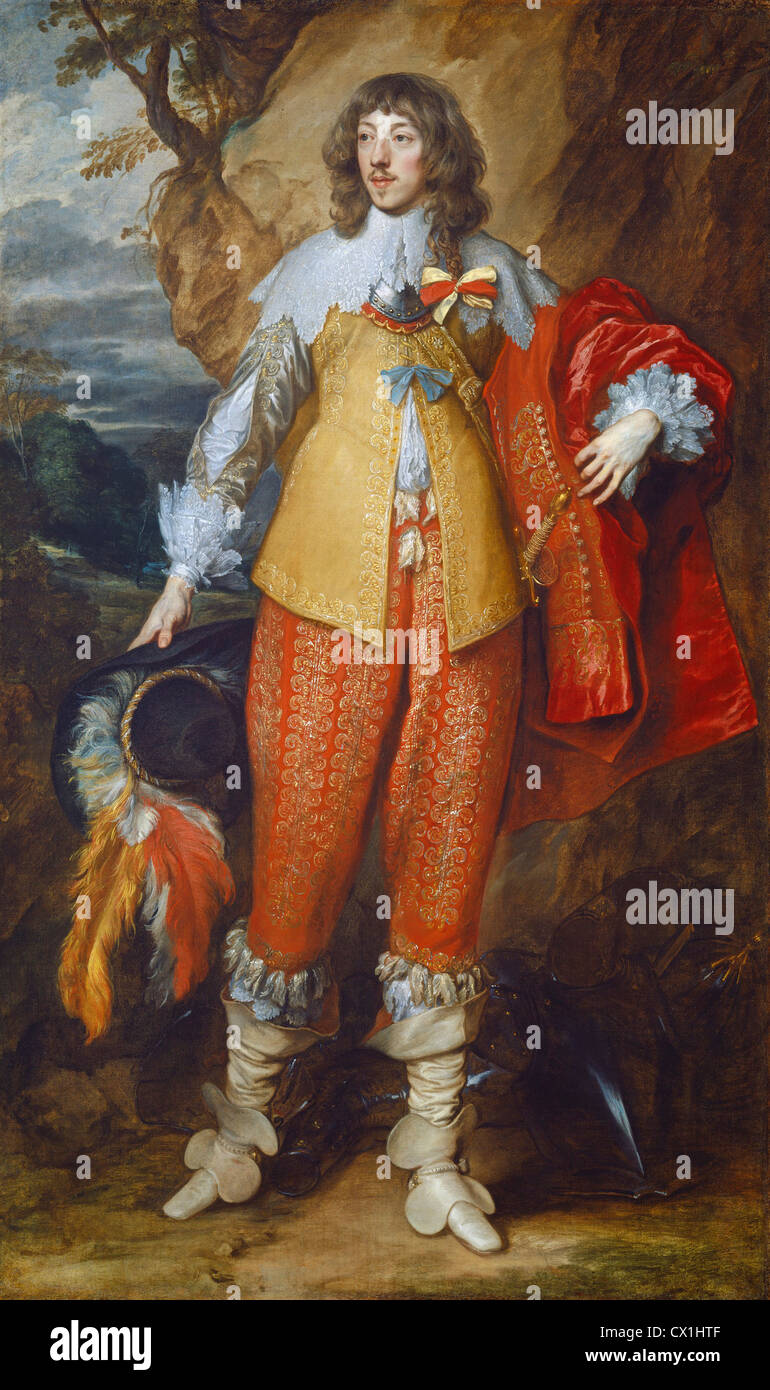 Sir Anthony van Dyck, Henri II de Lorraine, fiammingo, 1599 - 1641, c. 1634, olio su tela Foto Stock