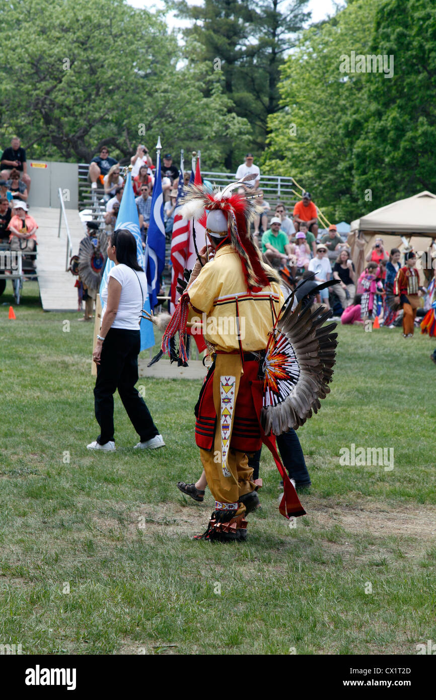 Le Prime Nazioni Canadesi, la trentaseiesima Odawa annuale Festival della cultura aborigena tradizionale & Pow Wow Ottawa in Canada, 26 maggio 2012 Foto Stock