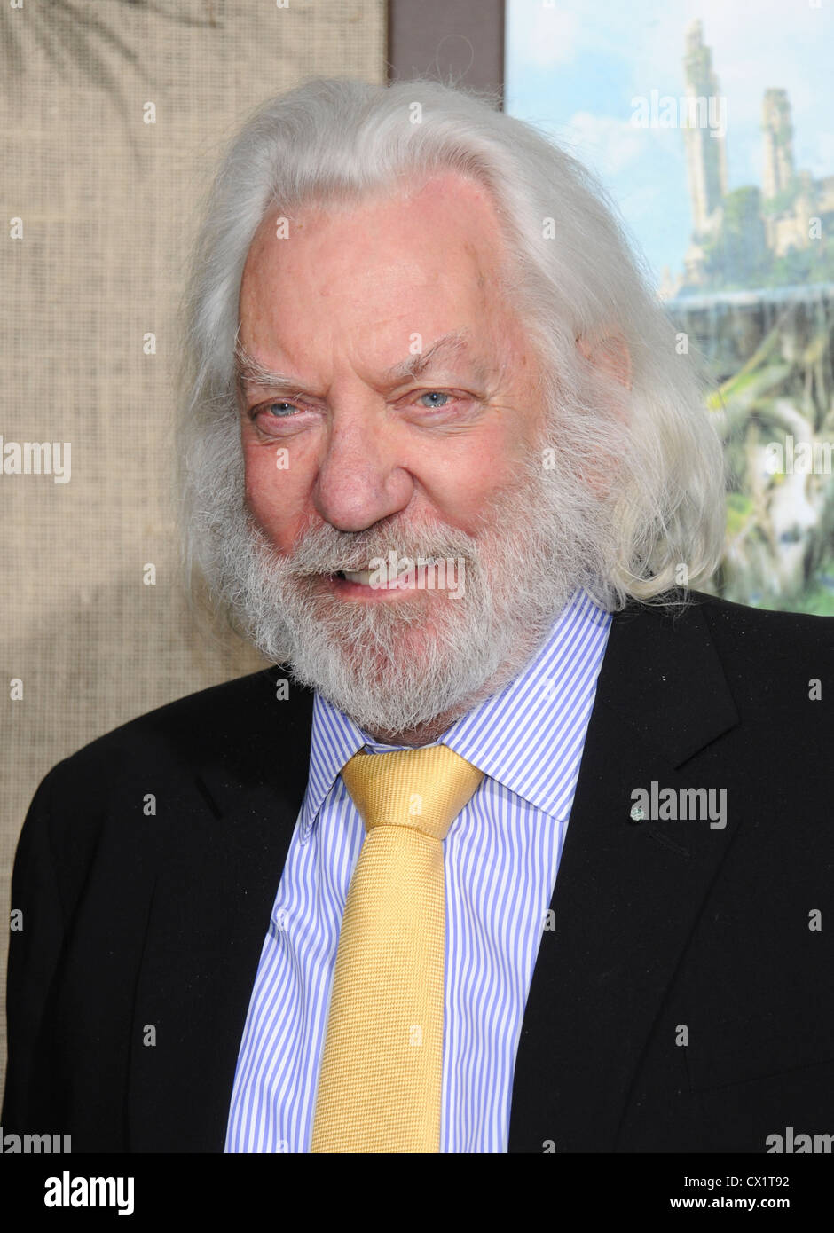 Los Angeles, California, USA. 2 febbraio 2012 Donald Sutherland © Sydney Alford / Alamy Live News Foto Stock