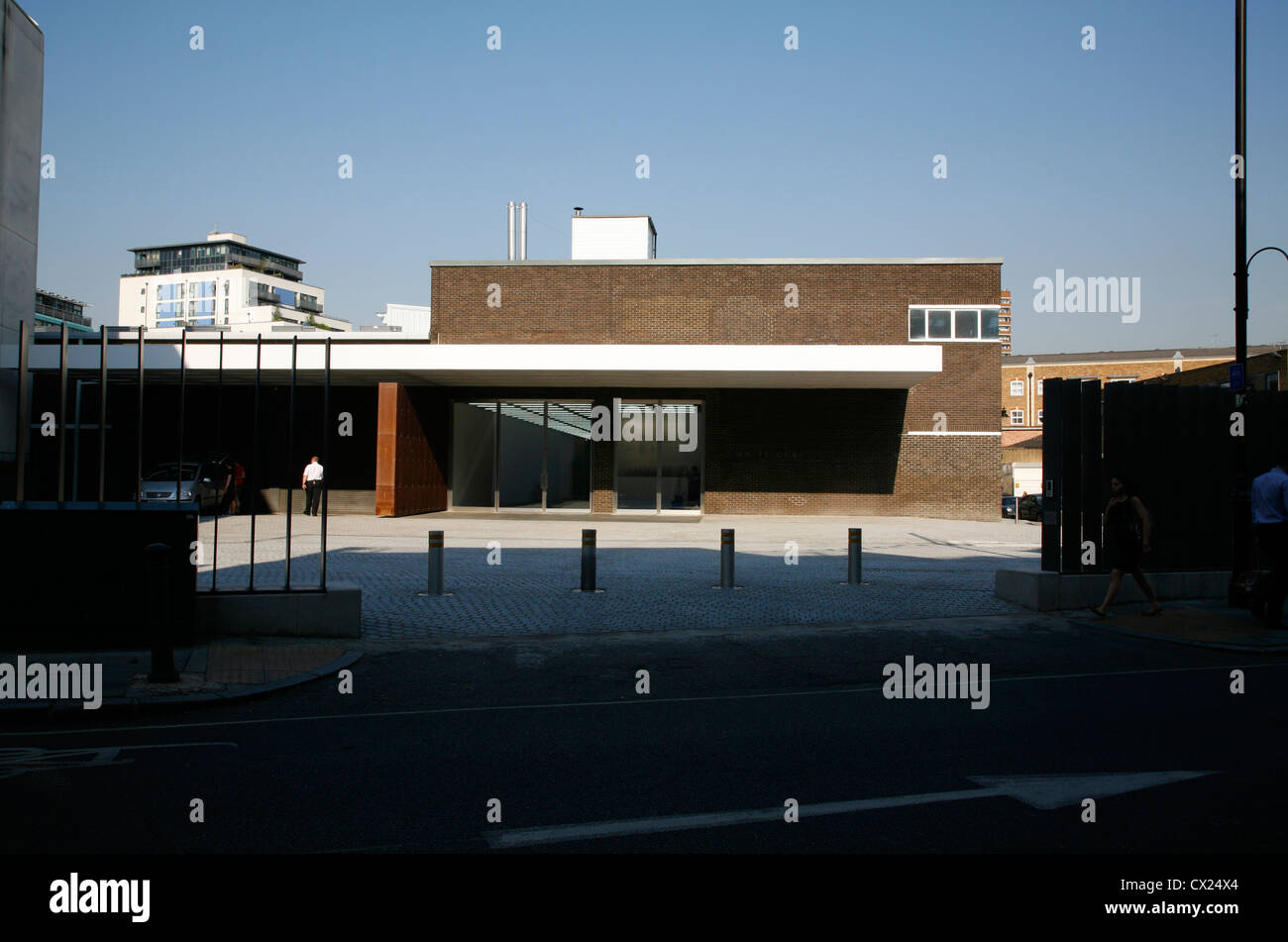 White Cube galleria d'arte su Bermondsey Street, Bermondsey, London, Regno Unito Foto Stock