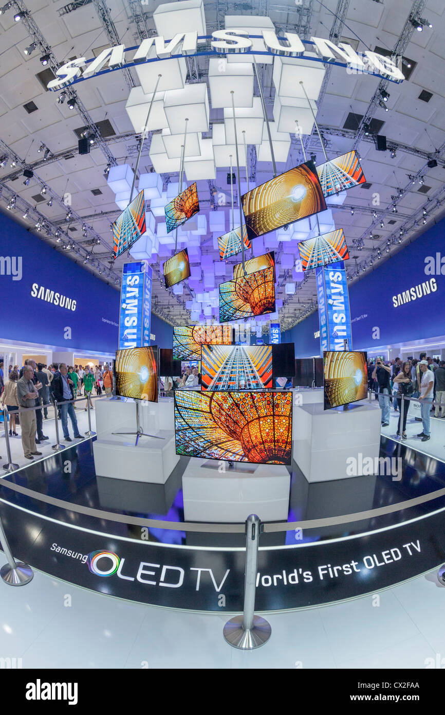 Samsung OLED TV , IFA 2012 , Foto Stock