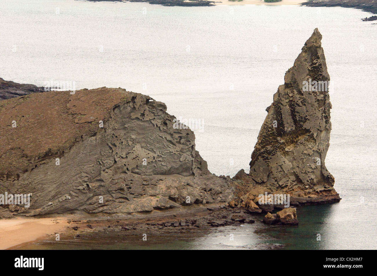 L'isola di batolome nelle isole Galapagos Foto Stock