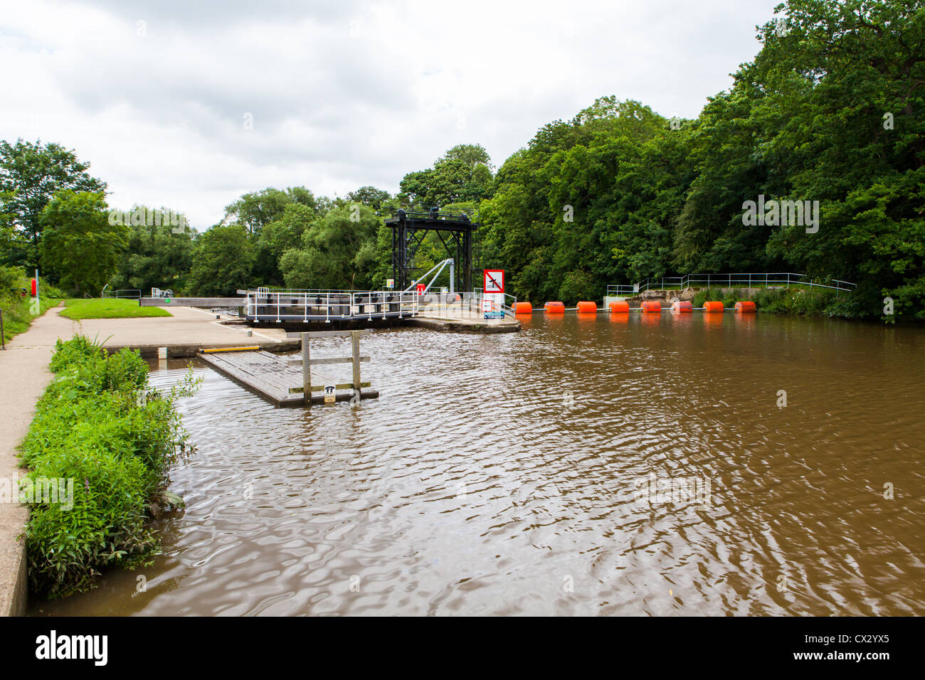 Blocco di Teston Foto Stock