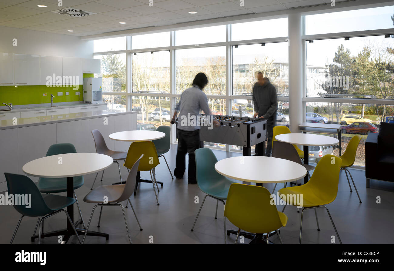 ITV Meridian Studio, Southampton, Regno Unito. Architetto: Moxon, 2011. Foto Stock