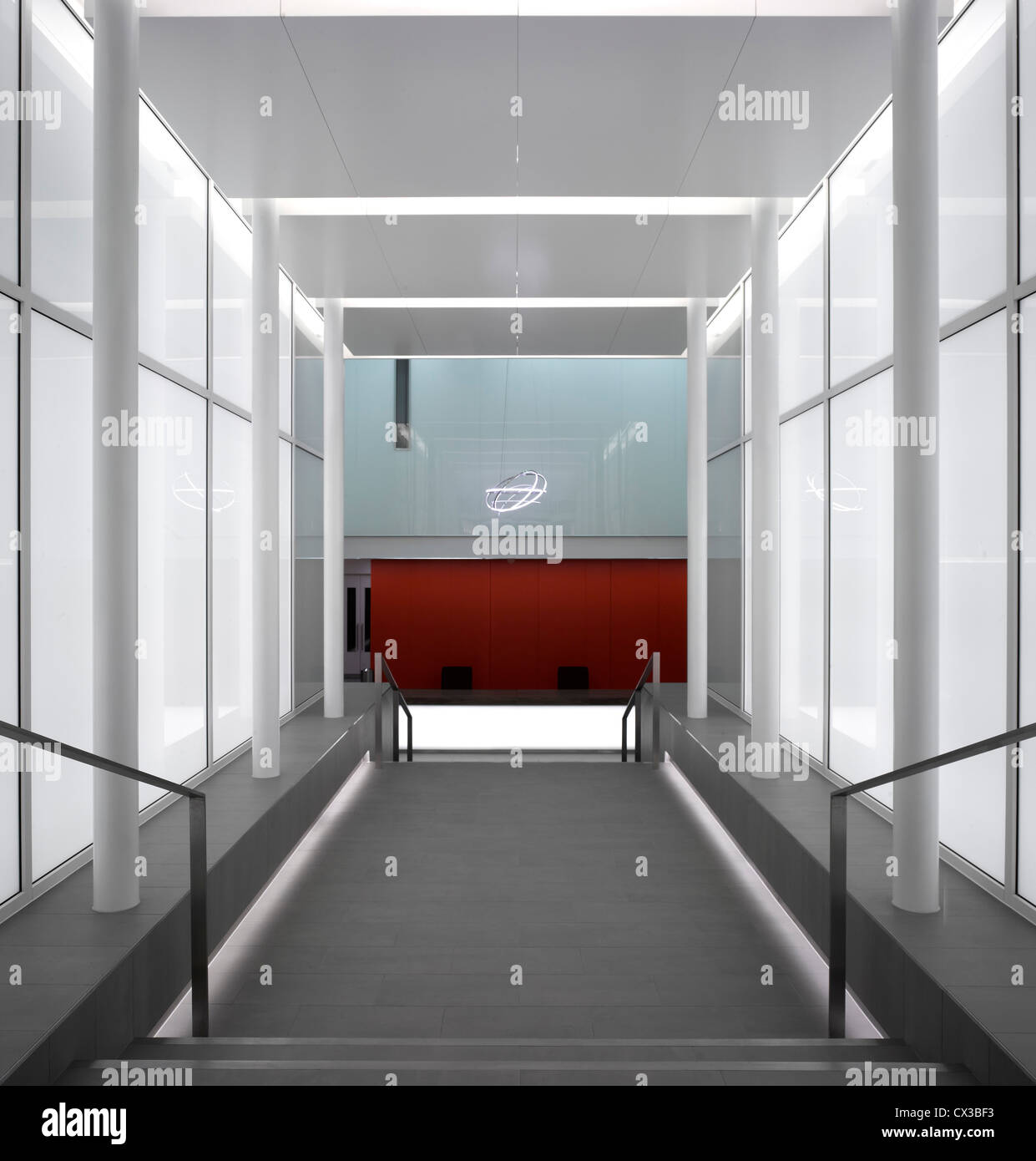 Edificio per uffici George Street, Londra, Regno Unito. Architetto: alleati e Morrison, 2012. Foto Stock