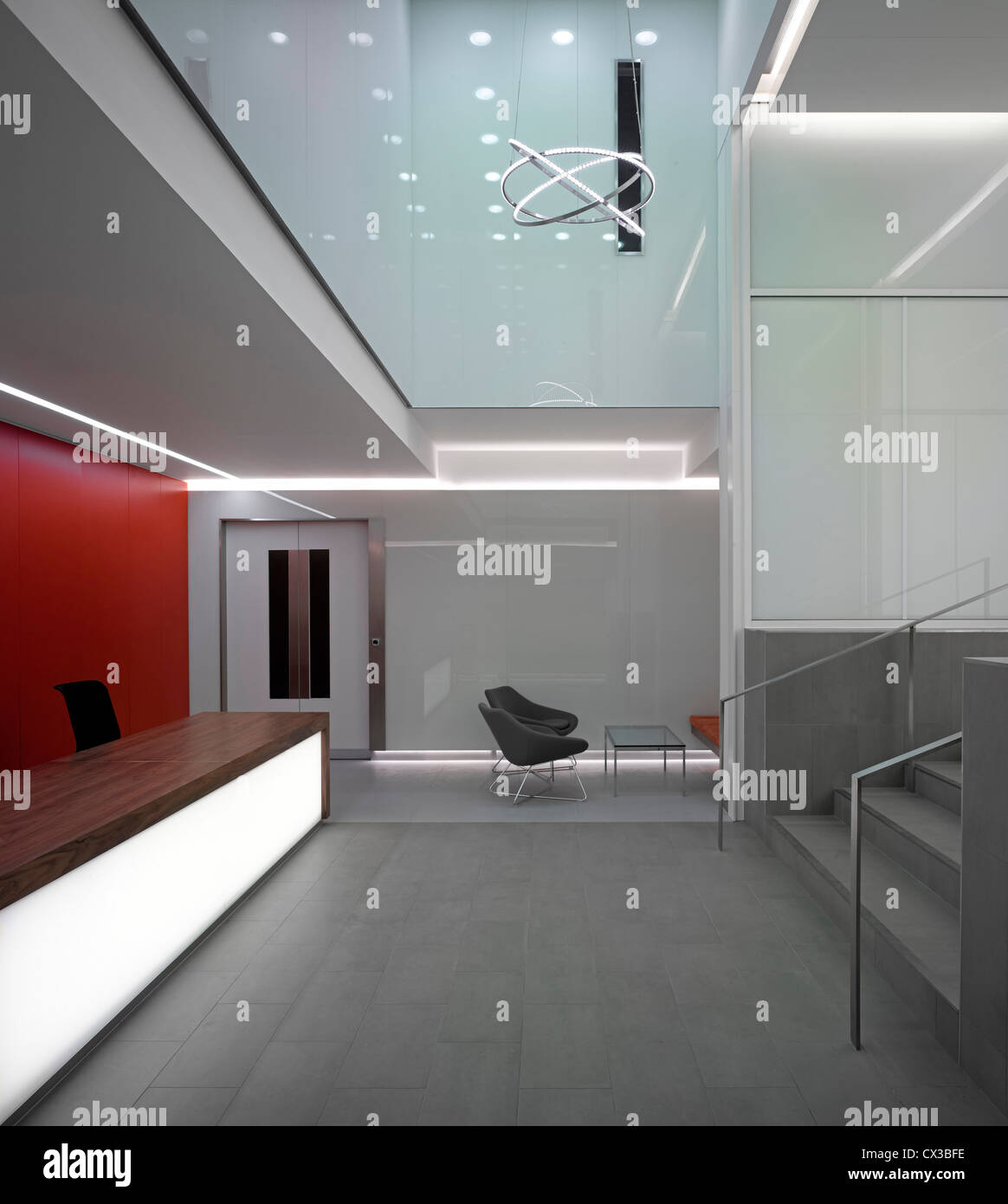 Edificio per uffici George Street, Londra, Regno Unito. Architetto: alleati e Morrison, 2012. Foto Stock