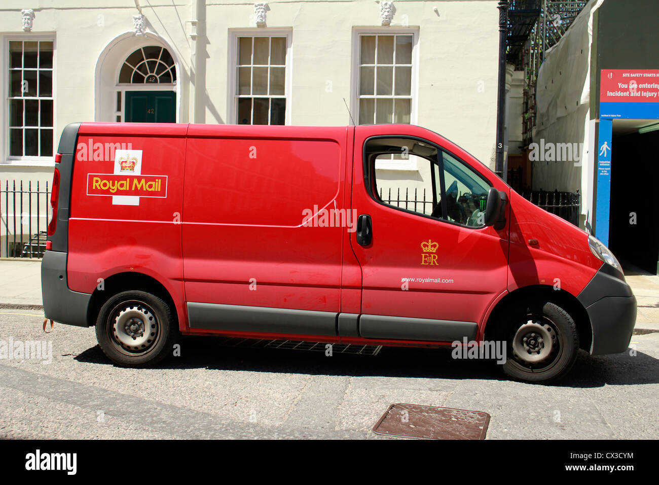 A royal mail delivery van a Londra Foto Stock