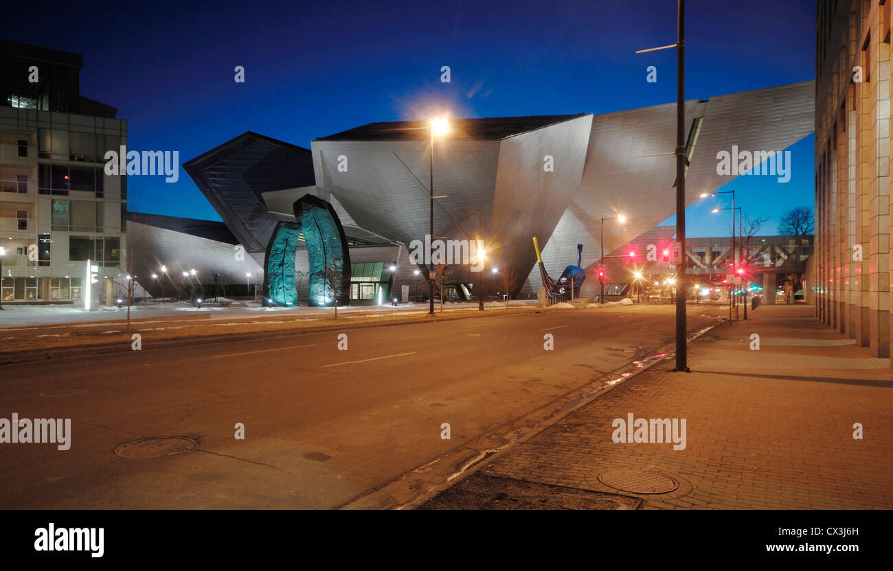 Estensione per il Denver Art Museum, Frederic C. Hamilton Building, Denver, Stati Uniti. Architetto: Daniel Libeskind, 2006. Ext Foto Stock