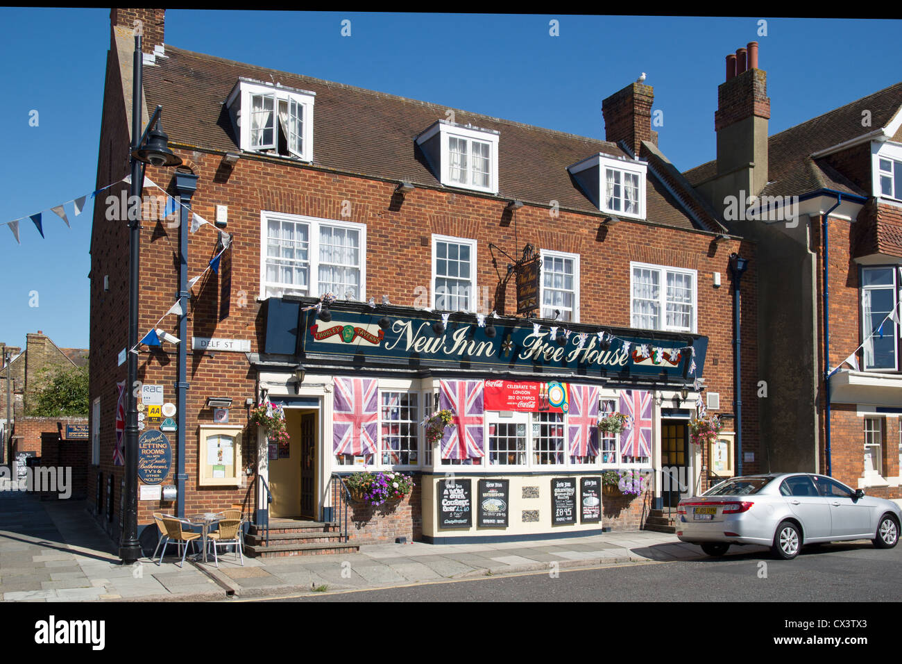 New Inn Sandwich Kent England Regno Unito Cinque città portuale Foto Stock