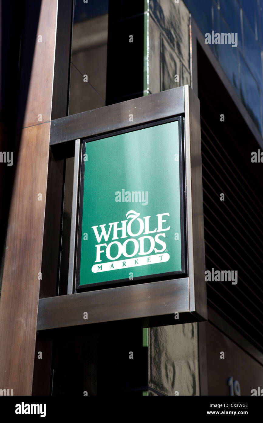 Whole Foods Market Piccadilly Circus, Londra Foto Stock