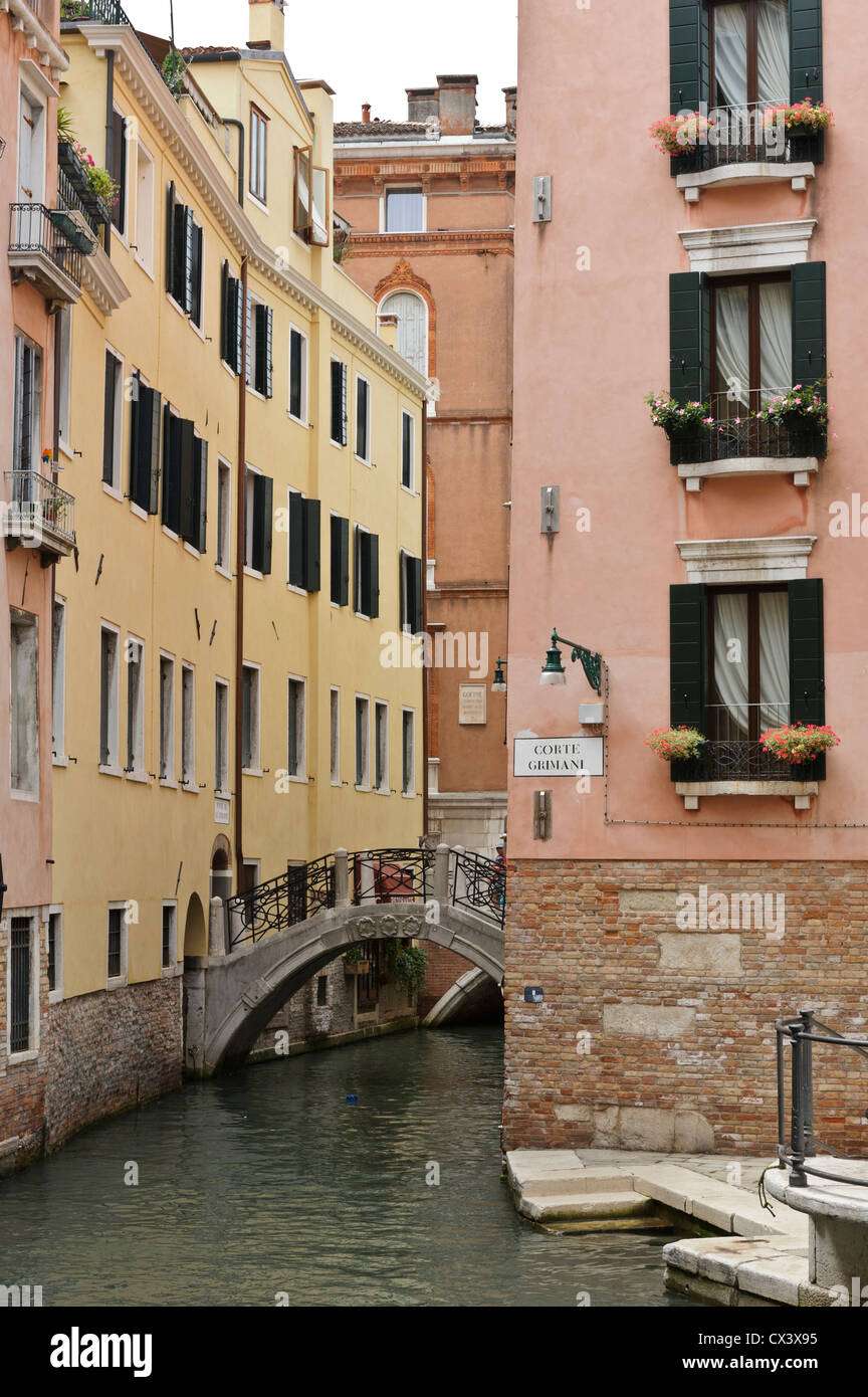 Pittoresca Venezia, Italia. Foto Stock