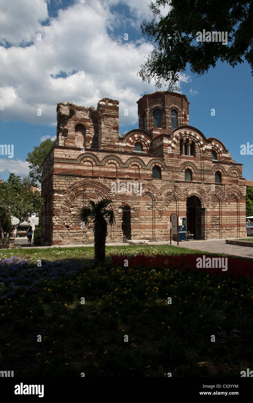 Chiesa di Cristo Pantocratore Nessebar il litorale del Mar Nero in Bulgaria Foto Stock