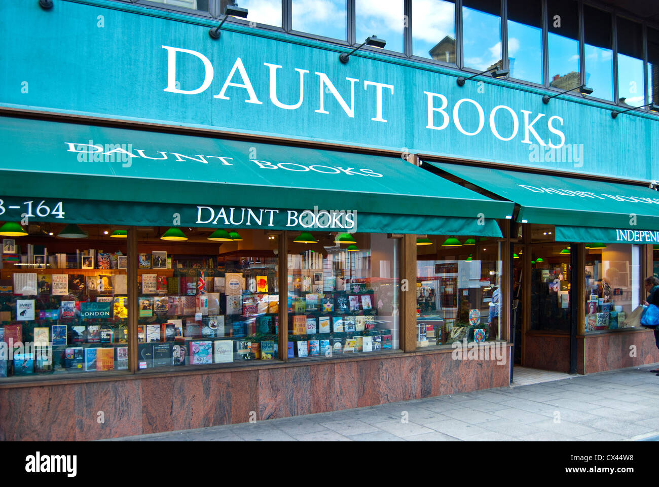 Daunt libri, Fulham Road, Londra Foto Stock