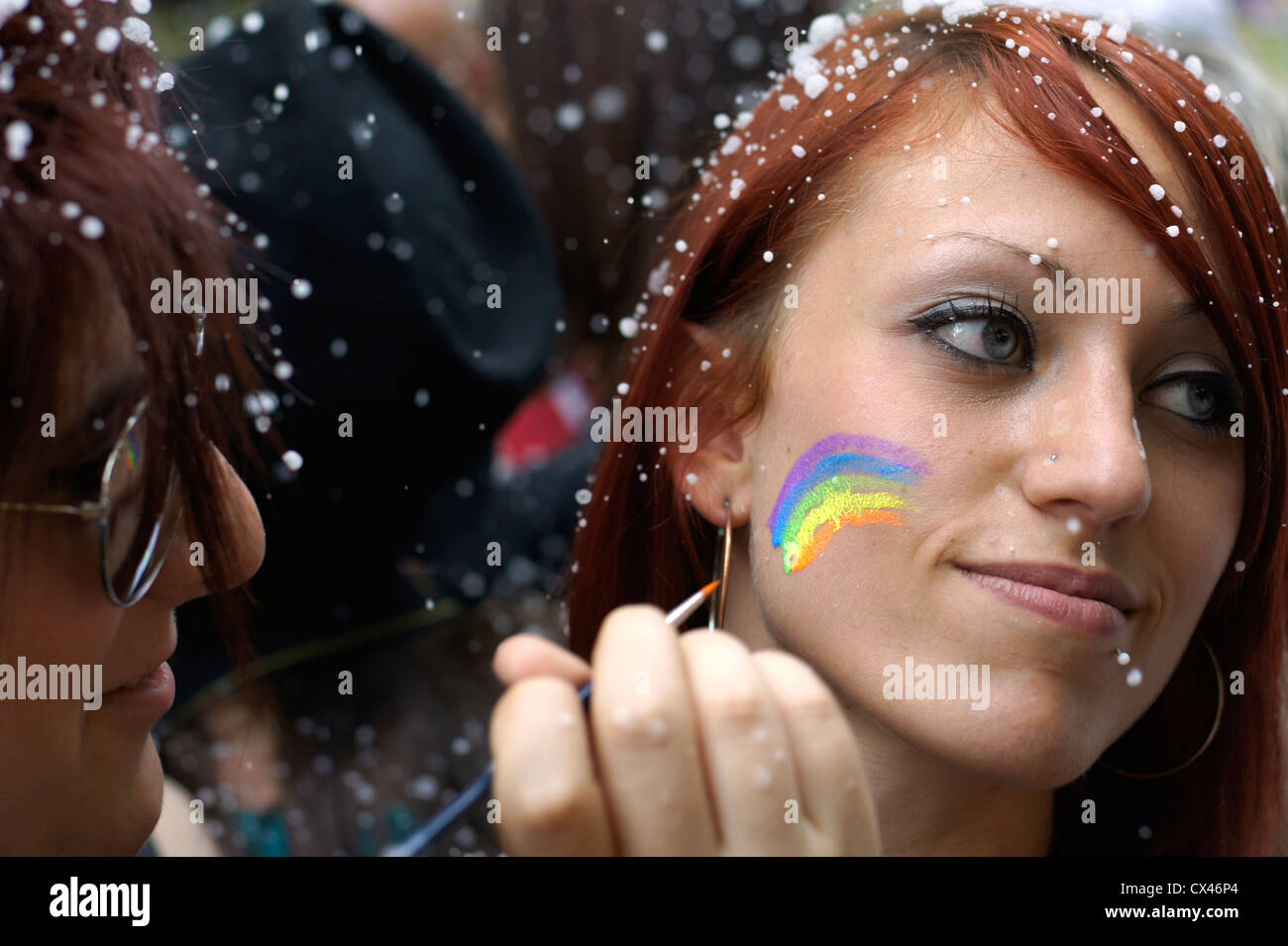 Gay Pride 2012 a Torino. Italia Foto Stock