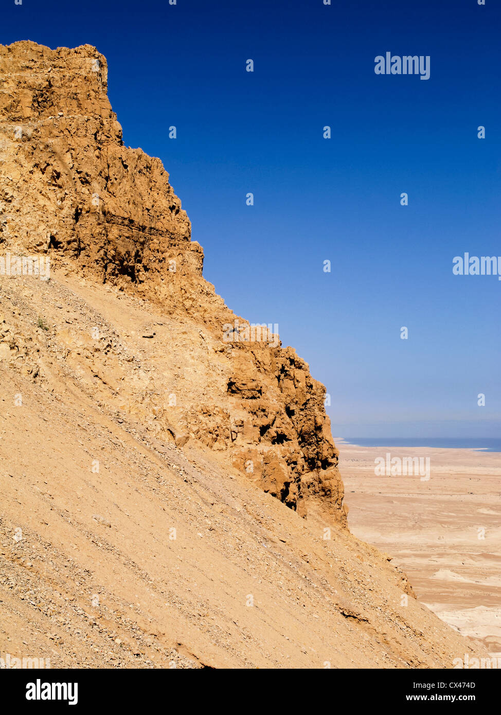 Masada, Israele Foto Stock