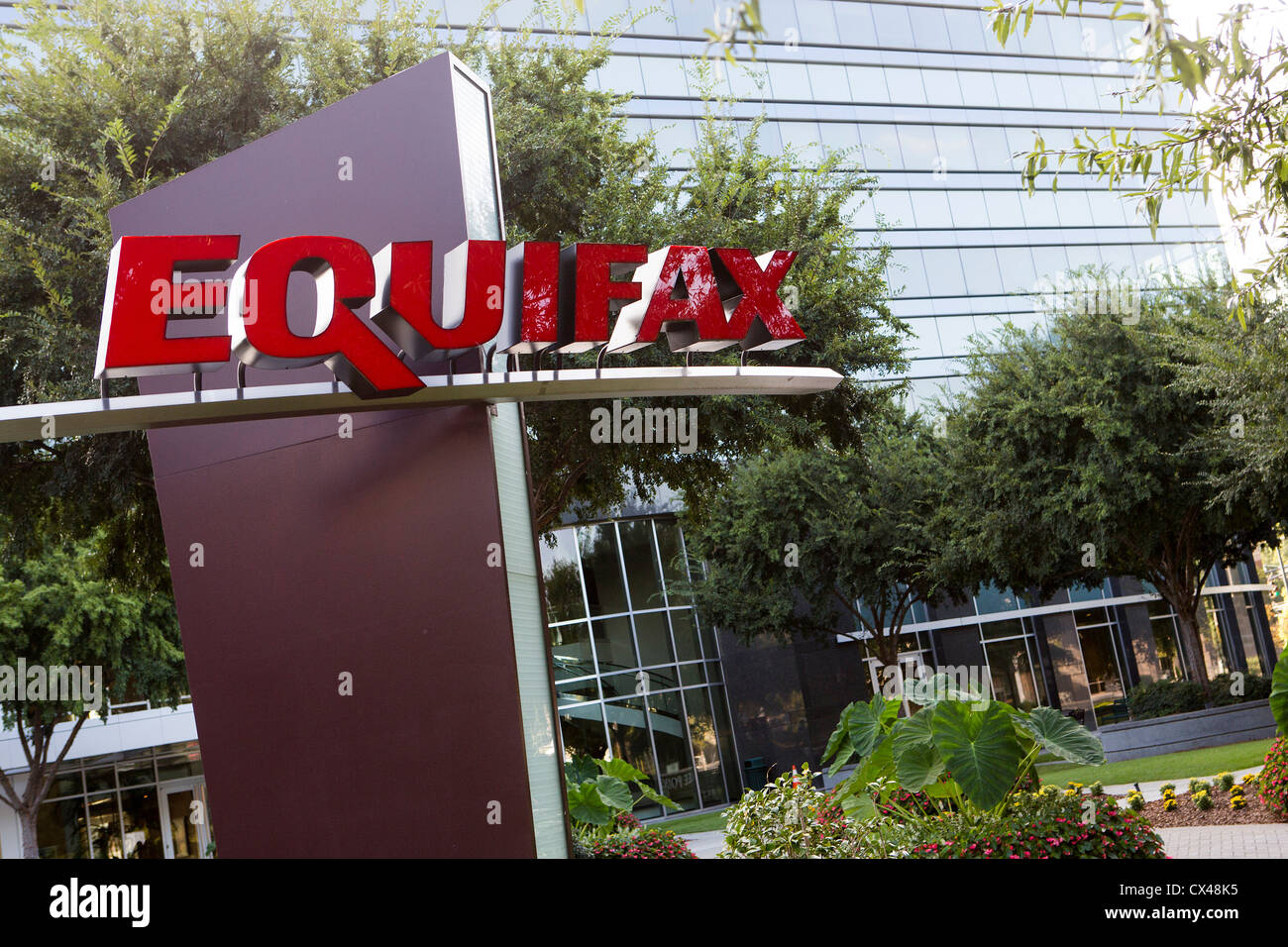 La sede centrale di credito agenzia di rating Equifax. Foto Stock