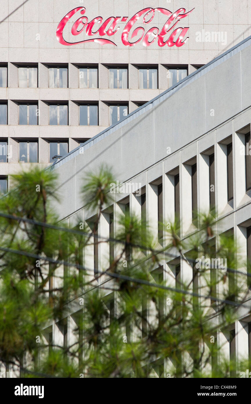 La sede mondiale di Coca Cola. Foto Stock