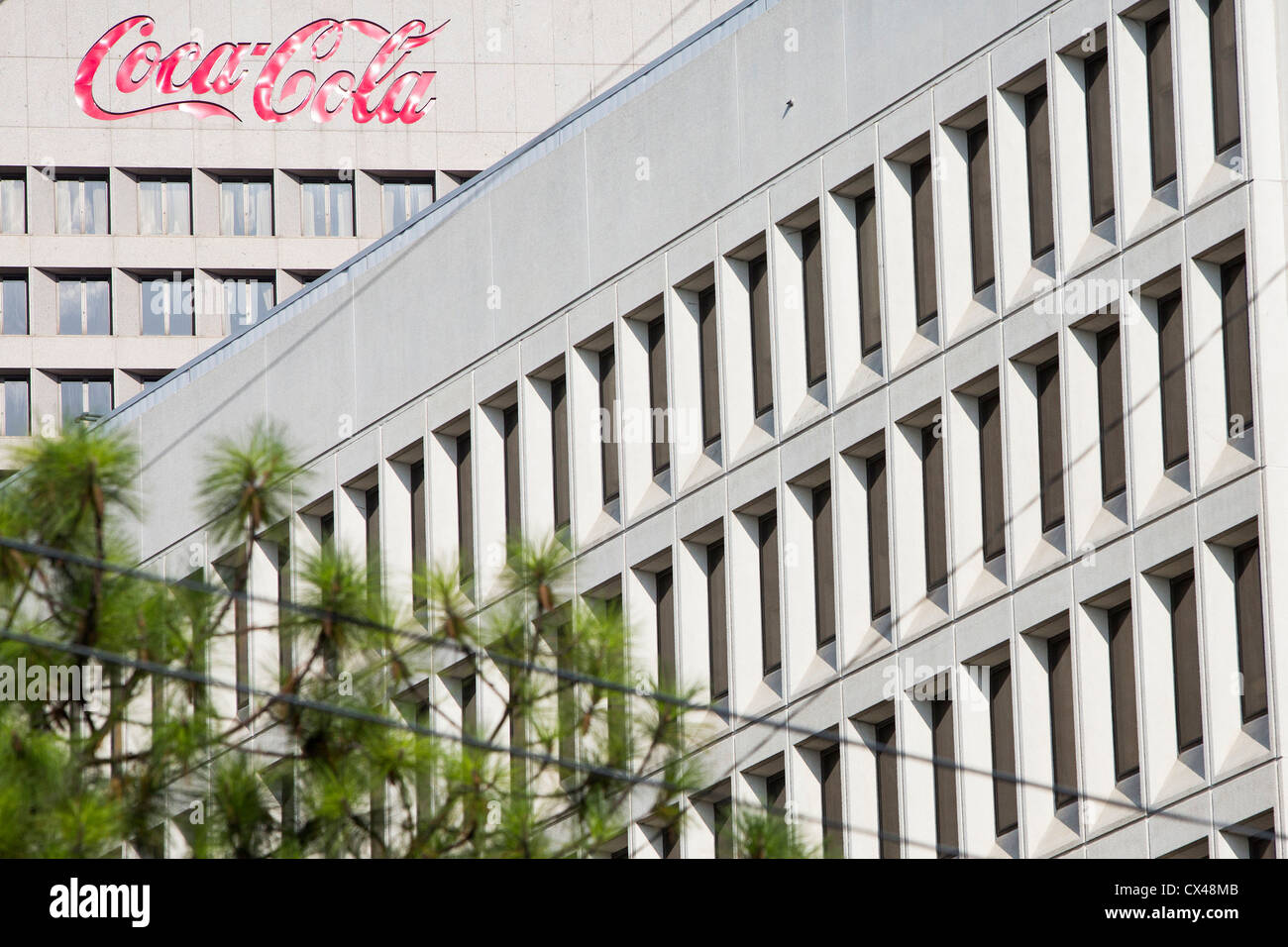La sede mondiale di Coca Cola. Foto Stock