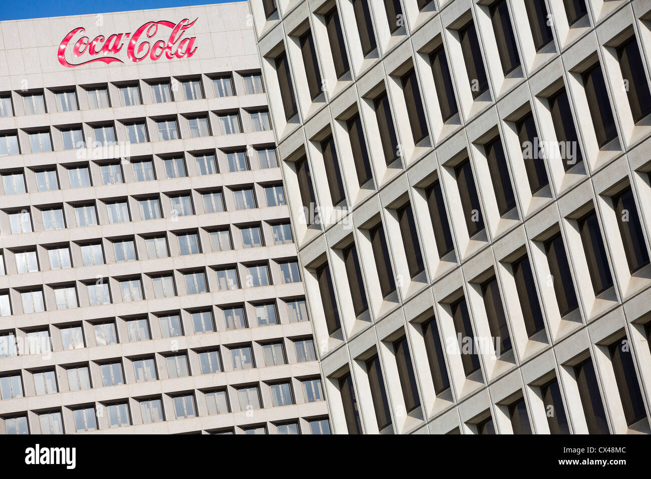 La sede mondiale di Coca Cola. Foto Stock