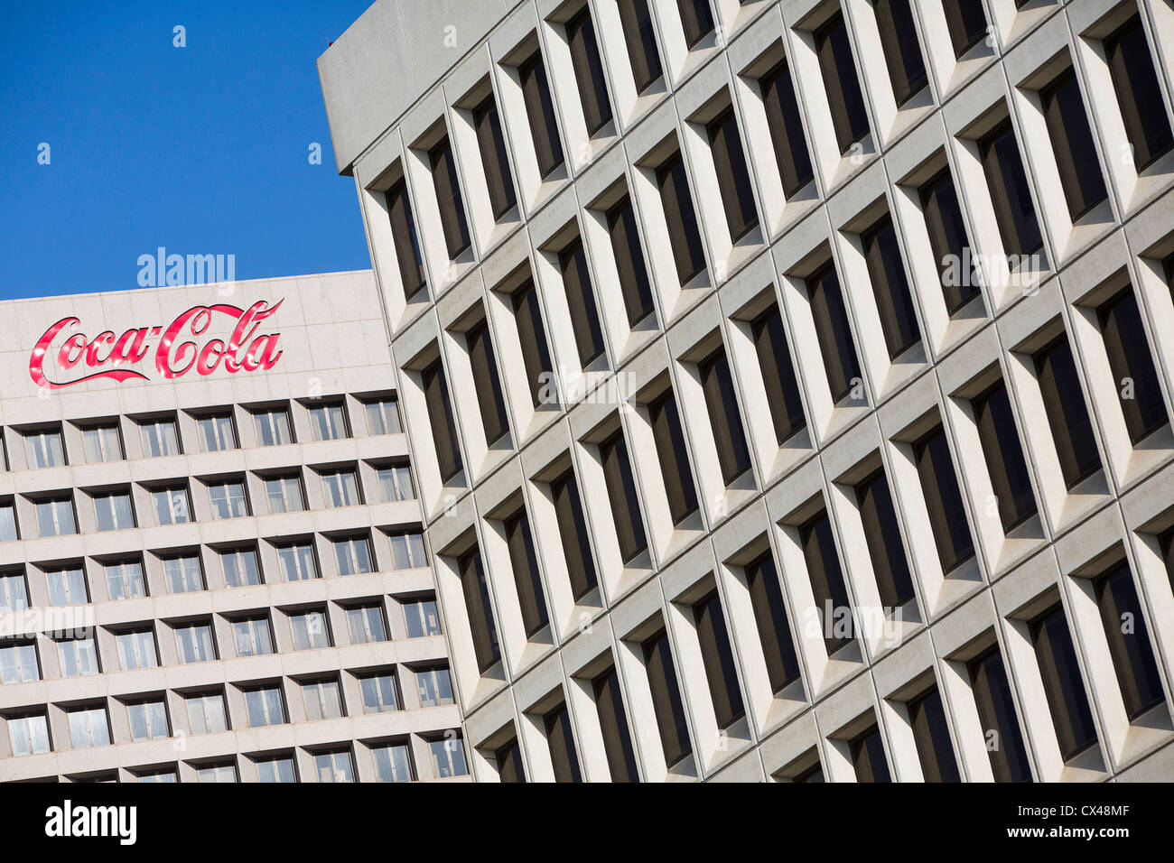 La sede mondiale di Coca Cola. Foto Stock