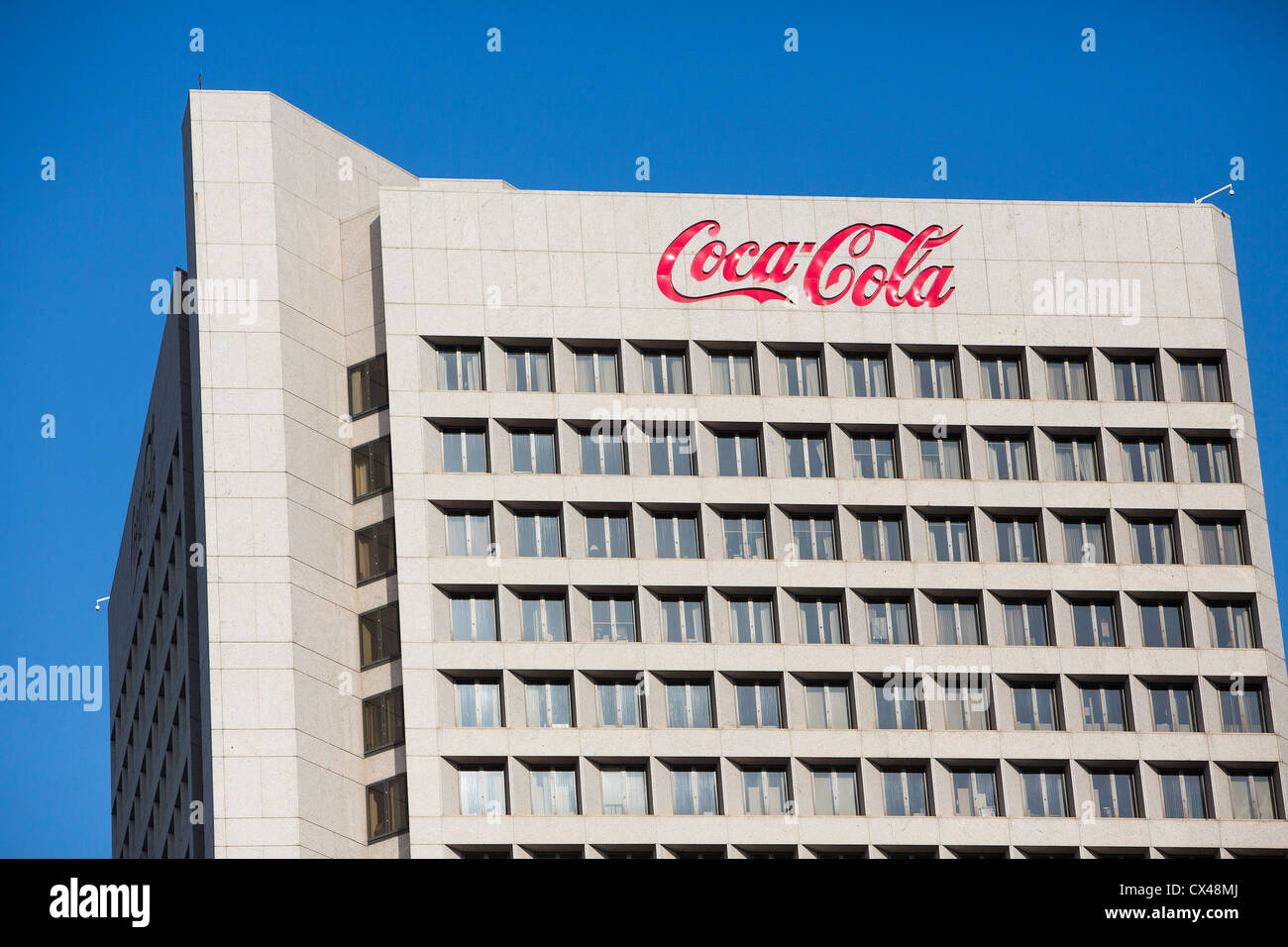 La sede mondiale di Coca Cola. Foto Stock