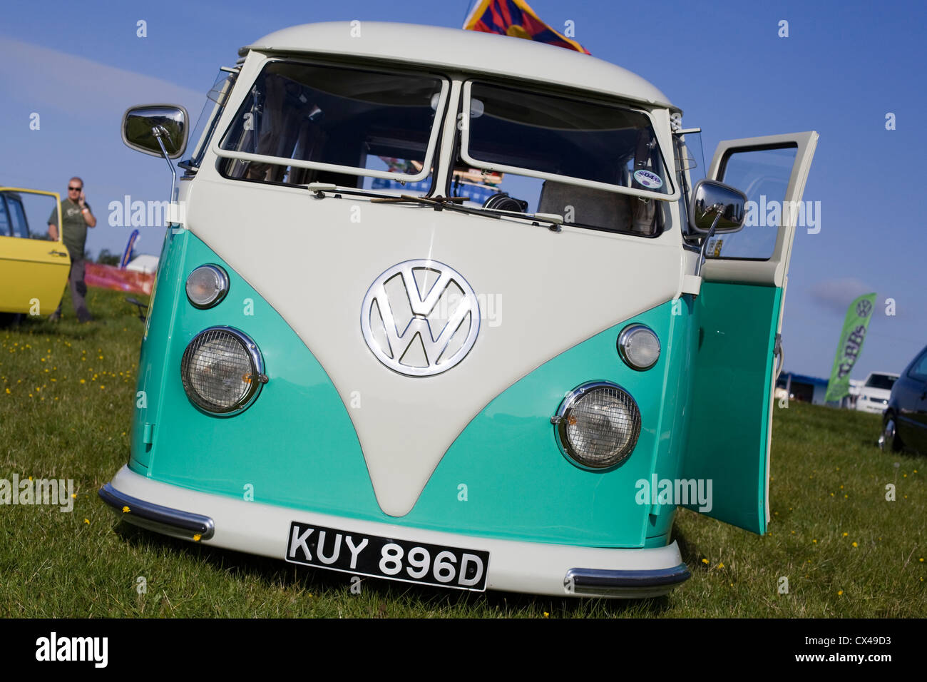 1966 Volkswagen Camper Van Foto Stock