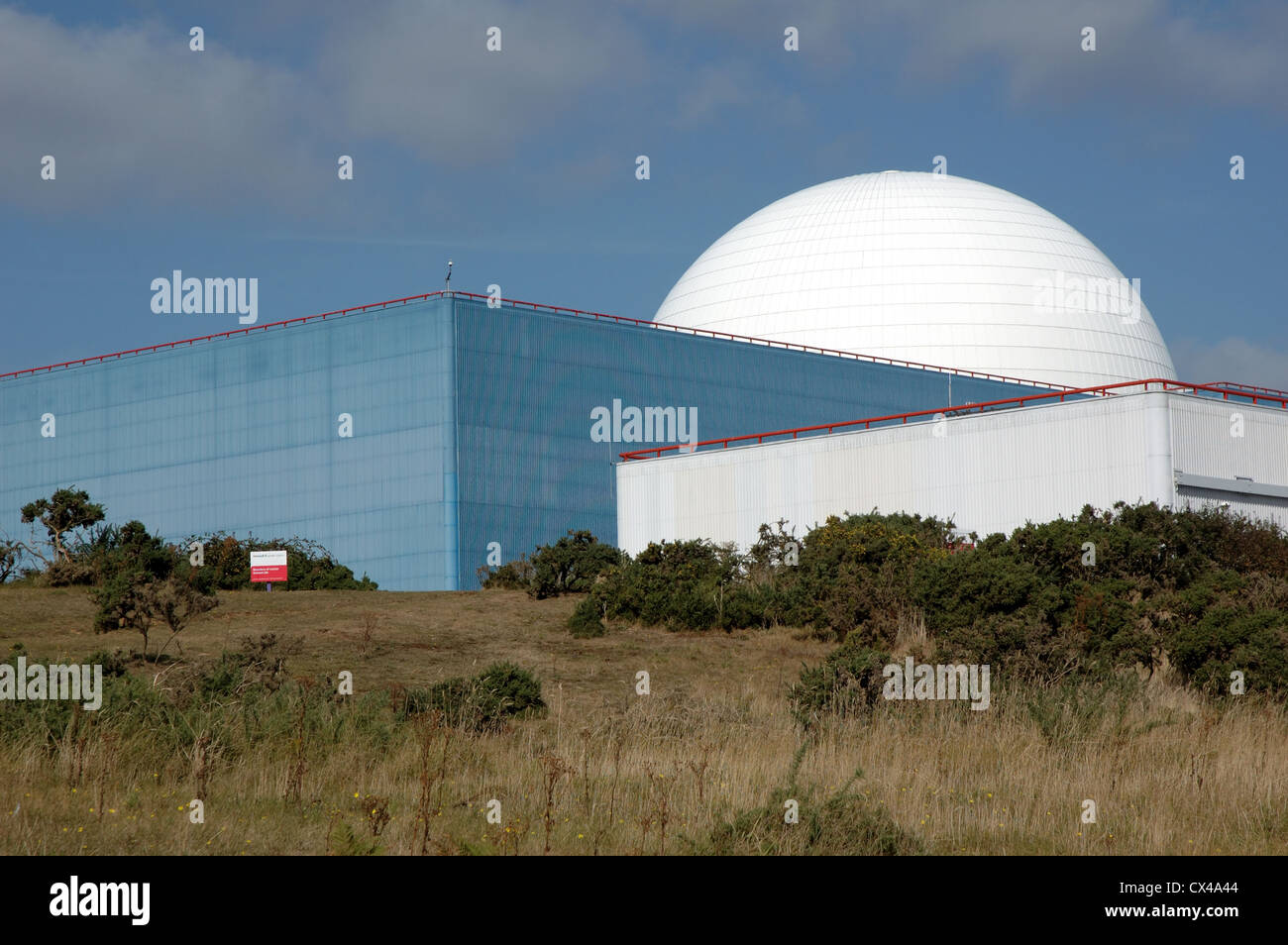 Centrale nucleare di Sizewell B, Sizewell, Suffolk, Regno Unito Foto Stock