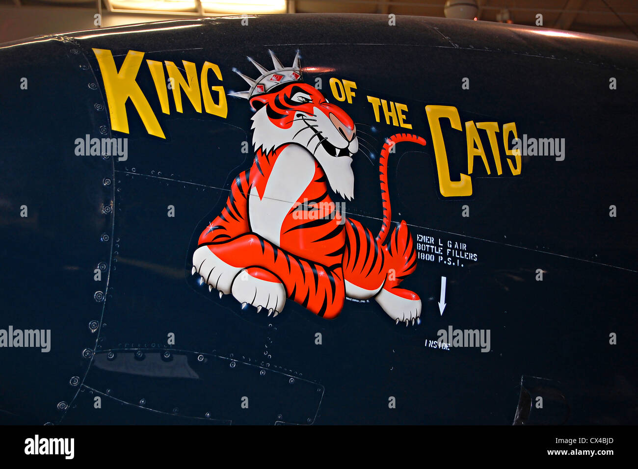 Tigercat Palm Springs Air Museum Foto Stock