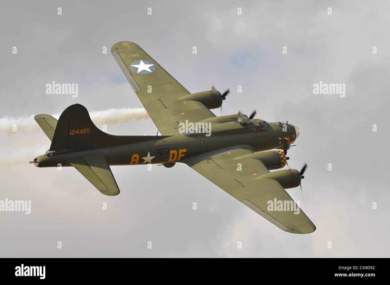 Boeing B17 'Salleato B' WWII bombardiere statunitense Foto Stock