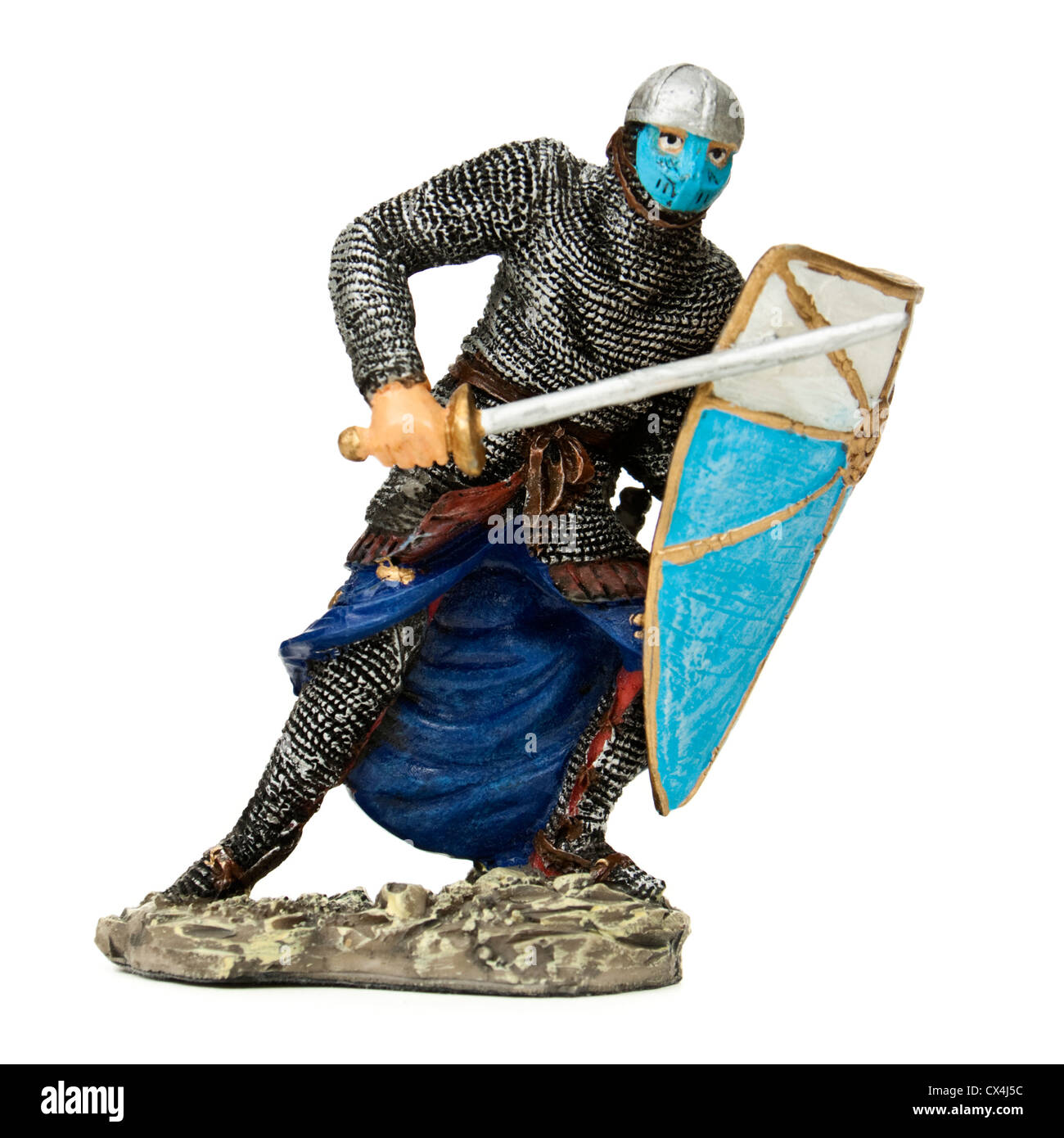 Il cavaliere normanno replica da riproduzioni Westair (1972) Foto Stock