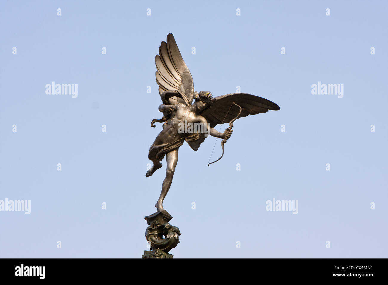 Eros Piccadilly Circus a Londra Foto Stock