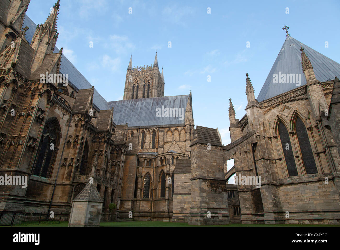 Cattedrale di Lincoln Lincolnshire UK Foto Stock