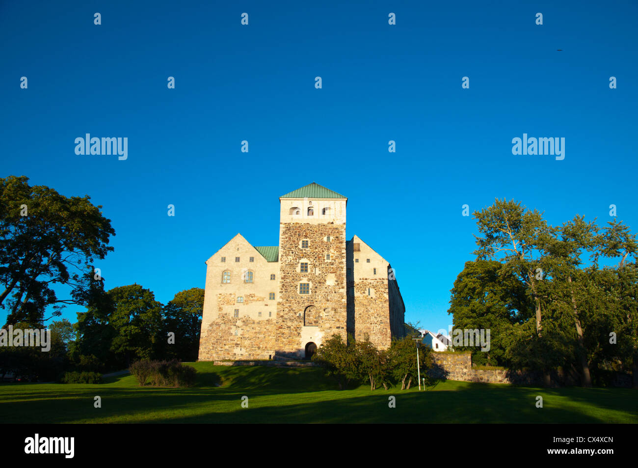 Turun Linna Castello di Turku (1280) Turku Finlandia Europa Foto Stock