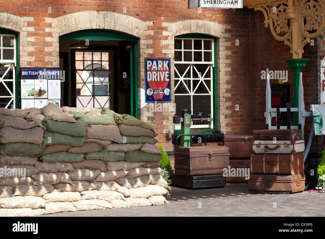 Stazione di SHERINGHAM Foto Stock