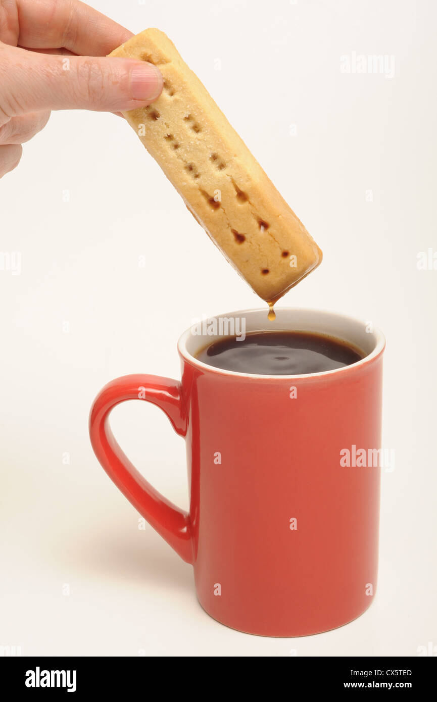 biscotto dunking Foto Stock biscotto dunking Foto Stock